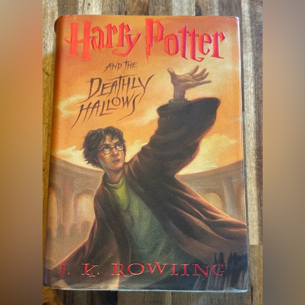 Harry Potter and the Deathly Hallows 1st Edition with Errors Hardback